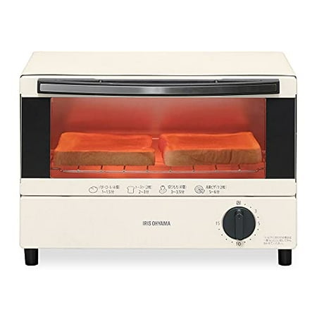 IRIS OHYAMA Steam Toaster Oven – 4-Slice Capacity, Compact Design For Perfect Toast Every Time