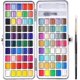 thumbnail image 1 of Juego de pintura de acuarela Vevor 90 colores en caja de regalo de metal, 1 of 5