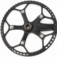 thumbnail image 2 of Single Speed Crankset 53T 170mm Crankarms Folding Bike Crankset with Protective Cover for Bike Track Road Bicycle, 2 of 5