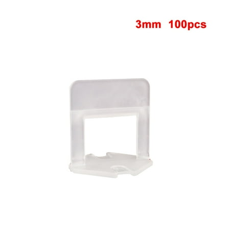 

Tile Leveling Spacer System Tool 100pcs Clips Tiling Flooring Tool