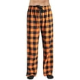 thumbnail image 2 of HKYNLAG Men's Pants Buffalo Plaid Pajama Pants Mens PJ Pajama Pants Bottoms Caual Lounge Pants Sleepwear Christmas PJs with Pockets Orange S, 2 of 5