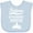 AE-Light Blue, variant on Inktastic Future Snowmobile Driver Snowmobiling Boys or Girls Baby Bib