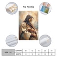 thumbnail image 2 of Christ Jesus And Woman Wall Art God Jesus Hugging Woman Hair Vintage Canvas Painting Wall Art Poster Scroll Canvas Painting Picture Living Room Decor Home 16x24inch(40x60cm), 2 of 6