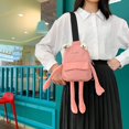 thumbnail image 5 of Bolso de pecho con diseño de rana, bonito bolso de rana de dibujos animados (rosa), 5 of 5