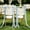 Blue, variant on 2PCS Bride & Groom Chair Signs for Wedding Sweetheart Table Decor, Sheer Lace Just Married Wedding Chair Banners with Ribbon, Vintage Chair Signs for Ceremony and Reception Decor(Pink)
