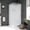 Chrome / Frosted, variant on Miseno MSD-OB3678-F-CHRAC Breeze 40 In. L X 40 In. W X 77 In. H Round Corner Shower Kit -
