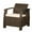 Brown, variant on Vulcan Bondi Outdoor Wicker Armchair – Durable & Stylish Patio Seating