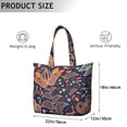 thumbnail image 5 of Colorful Paisley Boho Travel Bag Vintage Floral Weekender Duffel with Artistic Ethnic Pattern, Chic Mala Design, 5 of 5