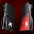 thumbnail image 3 of Cover Plates for PS5 Slim, Premium ABS Faceplate Shell Covers - Spider Pattern Skin, 3 of 8