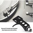 thumbnail image 3 of ZOUSSIQI LP Turntable Phono Headshell Mount , Universal LP Turntable Phono Headshell Mount Replacement with Wires CA919-51084, 3 of 9