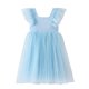 thumbnail image 1 of Odeerbi Niñas Vestido Tul Volantes Vestido Verano Flor Niña Lazo Vestido Floral Niñas Sin Mangas Vestido Floral Sin Espalda, 1 of 3