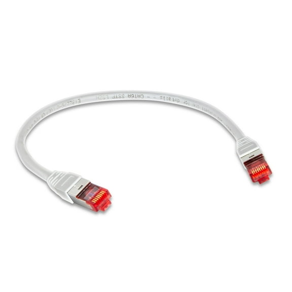 Triplett Voice and Data Patch Cable,6A,10 GBps CAT6A-1WH