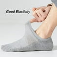 thumbnail image 4 of Mens No Show Socks Cotton Low Cut Short Casual Socks Men With Non-Slip Grips, 12 Pairs/8 Pairs/6 Pairs, 4 of 5