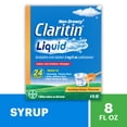 thumbnail image 4 of (3 pack) Claritin 24 Hour Non-Drowsy Loratadine Antihistamine Allergy Relief Medicine, Cooling Honey Syrup, 5 mg, 8 oz, 4 of 10