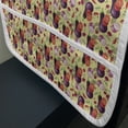 thumbnail image 3 of Eggplant Microwave Oven Cover, Eggplant Tomato Relish Onion Going Green Eating Organic Tasty Preserve Nature, Water Resistant Organizer with Pockets for Kitchen, 36" x 12", Multicolor, by Ambesonne, 3 of 4