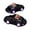 Black, variant on Eltusu Boys Slides, Open Toe Non-Slip Cartoon Soft Bottom Summer Slippers Blue Size 8(Toddler)