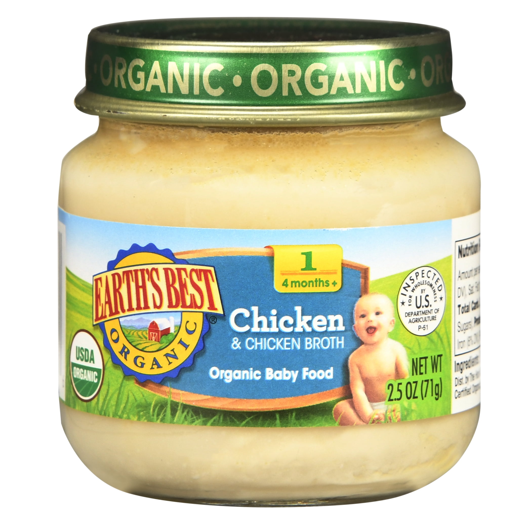 earth's best chicken baby food
