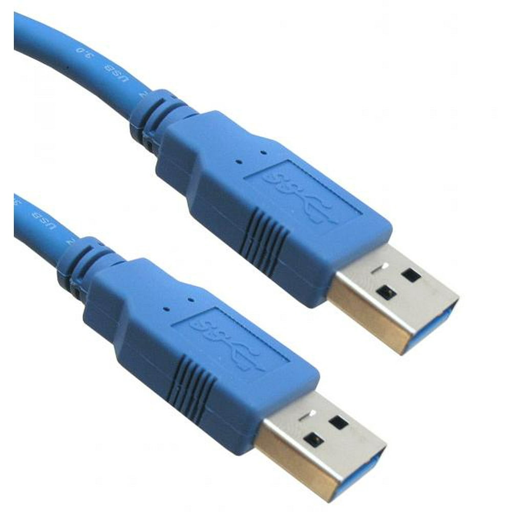 Highspeed USB3.0 Cable Blue USB Type A Male to Male 300 cm