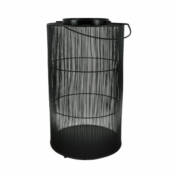 Sagebrook Home Metal 26" Wire Lantern, Black