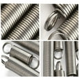 thumbnail image 3 of 2 Piece 304 stainless steel tension spring 0.7mm x 7mm x 80mm, 3 of 5
