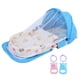 thumbnail image 1 of Cama multifuncional para bebé, antimosquitos, plegable, portátil, con mosquitera y juguetes (azul), 1 of 14