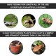 thumbnail image 4 of Kit de alimentación para reptiles y plantas de acuario, pinzas extralargas con puntas dentadas para un agarre seguro en acuarios, jardines y tareas de cocina (18,9 pulgadas), 4 of 6