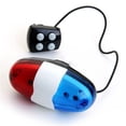 thumbnail image 2 of 3X Bicycle Bell 6 LED 4 Tono de Bocina Luz LED Sirena Electronica de Bicicletas Campanas para Ninos Accesorios de Bicicletas, 2 of 9