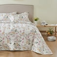 thumbnail image 1 of Kingrest Cotton Quilt Set King Size, Lightweight Pattern Comforter Set, Oversized Bedspread Coverlet Quilted Bedding Set, 1 of 9
