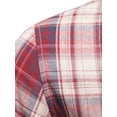 thumbnail image 3 of TRKIYQC Tops para Hombre, Camisa de Manga Corta con Cuello Abotonado a Cuadros para Primavera Verano, S/M/L/XL/XXL TRKIYQC Moda，ocio, 3 of 9