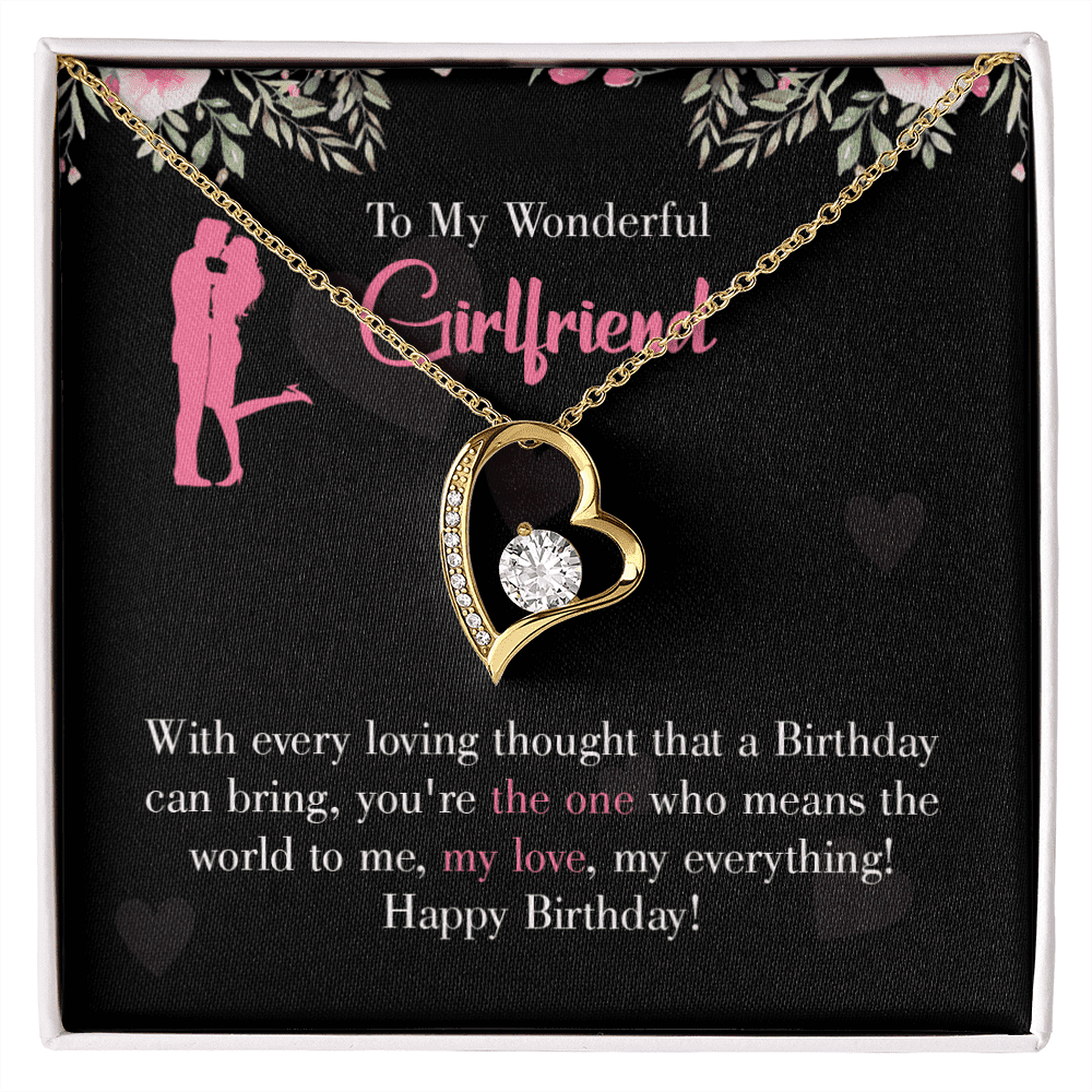 Girlfriend birthday necklace best sale