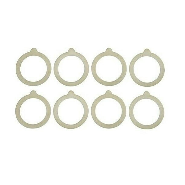 HIC Silicone Canning Jar Replacement Gasket Rings 8 pack Walmart