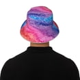 thumbnail image 5 of KLL Rainbow Glitter Cute Bucket Hat for Women Men Packable Travel Beach Sun Hat Outdoor Rave Accessories Reflective Fisherman Cap, 5 of 7