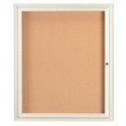 thumbnail image 1 of Aarco Products DCC3630RIV 1-Door Enclosed Bulletin Board - Ivory, 1 of 1
