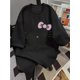 thumbnail image 1 of Short Sleeve Crew Neck Graphic Print Drop Shoulder T-Shirt - Casual Top for Spring & Summer - Women's Clothing, 1 of 7