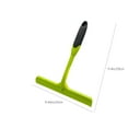 thumbnail image 3 of Glass Scraper for Mirrors and Windows | Plastic Body | Soft Flexible Rubber Blade | Non Slip Handle | Efficient Cleaning Tool | Lightweight | Green Pink | 11.42x9.45 in | 1 Pack, 3 of 6