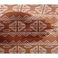thumbnail image 4 of oneOone Tissu en Viscose Chiffon Chevron & Triangle Tissu Imprimé 1 Yard 42 Pouces de Large, 4 of 4