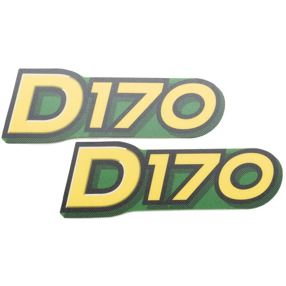 John Deere Hood Decal Set - GX23642 - D170