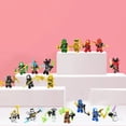 thumbnail image 3 of Brickloop 18 Piezas Figuras Ninja Guerrero Bloques de Construcción Mini Modelos Ladrillos Juguetes para Niños Fans, 3 of 9