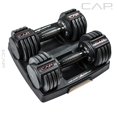 thumbnail image 2 of Set de mancuernas ajustables CAP ADJUSTABELL de 12.5 lb con agarre ergonómico, 2 of 7