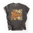 thumbnail image 3 of Trendy Mama Checkered Fall Shirt for Women Cute Sunflower Floral Tee for Moms Pepper Shirt Adult Large, 3 of 4