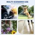 thumbnail image 4 of High Pressure Hose Nozzle for Garden Hose, Pressure Washer Hose Attachment with 2 Nozzles, Power Washer Nozzle Wand, High Pressure Water Hose Nozzle for Car Washing, Patio, Driveway & Lawn, 4 of 7