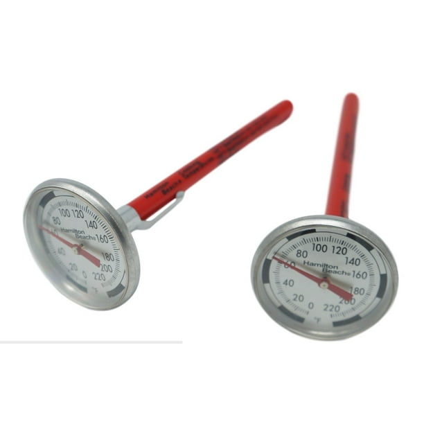 Hamilton Beach Large Dial Instant Read Thermometer 2 pack