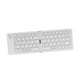 thumbnail image 3 of Teclado de computadora, escritura silenciosa eficiente, recargable, 68 teclas, teclado plegable para teléfono inteligente Blanco, 3 of 8
