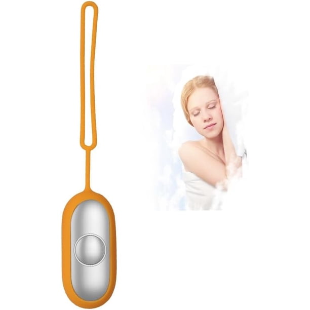 Glowco Calmcarry, dispositivo de relajación portátil, dispositivo de ansiedad Calm Carry, sueño mejorado, estado de ánimo y concentración, carga de mano para adultos, naranja