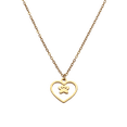 thumbnail image 3 of Collar Corazón Mujer con Dije de Huella de Perro LuckyLy, Acero Inoxidable, Modelo Paw dorado UNITALLA, 3 of 8