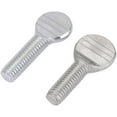 thumbnail image 3 of 10 Pcs 304 Stainless Steel Wave Plate Beat Thumb Screws M5x16mm., 3 of 5