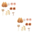 thumbnail image 4 of Bewildely Vintage Boho Cake Topper - Hermoso estilo bohemio para pastel Confiable y delicado Topper Decoraciones Vintage Set 3 conjunto 3 2Conjunto, 4 of 6