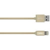 Kanex K157-1160-gd4f Duraflex Charge & Sync Usb Cable With Lightning Connector, 4ft/1.2m (gold)