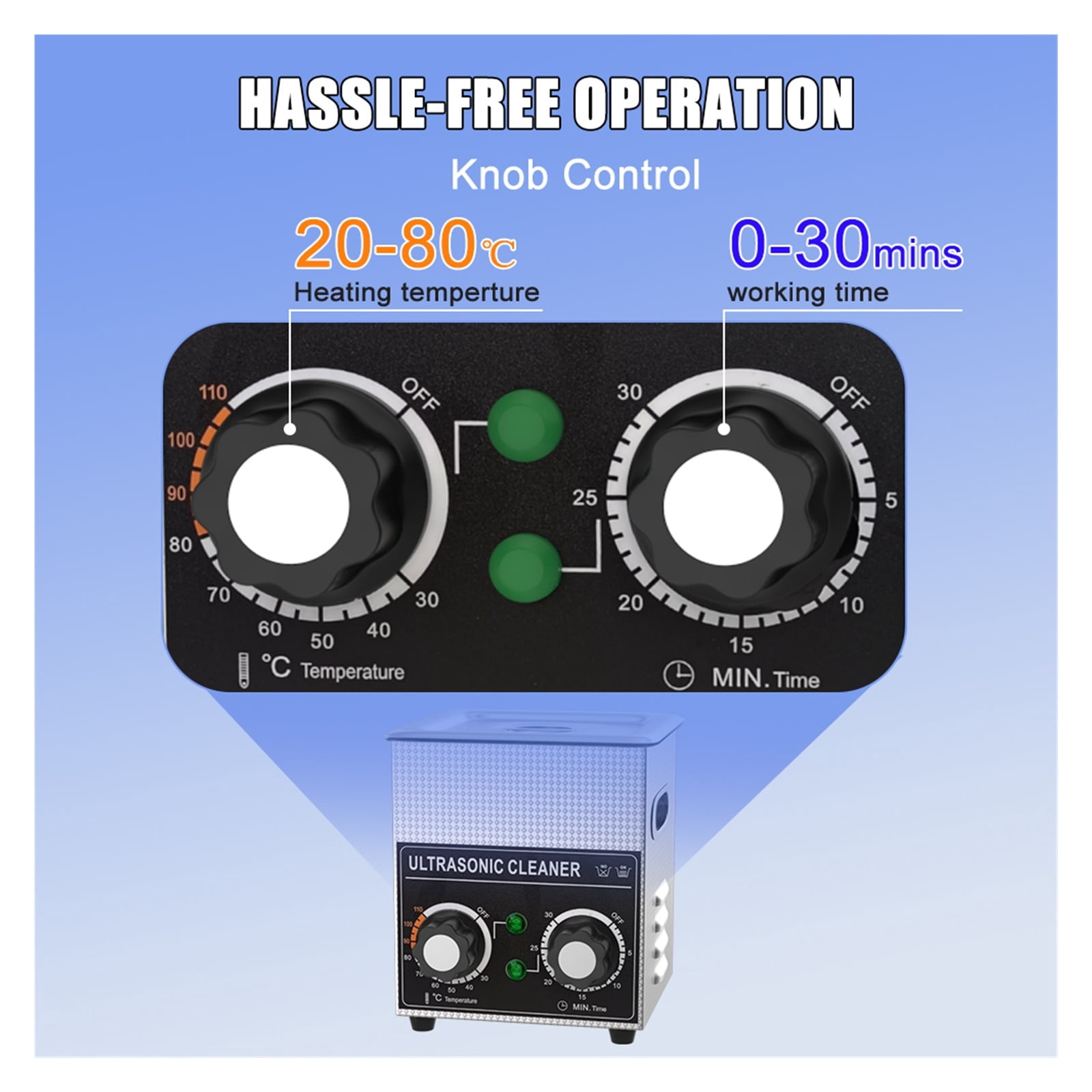 Ultrasonic Cleaner 2L Tool Phone Repair Timer Heater Ultrasonic Washing Machine Cleaner ,Convenient to Use