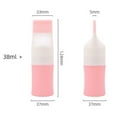 thumbnail image 6 of Cheers.US 38/60/80ml Root Comb Applicator Bottle Plastic Squeeze Bottle Applicator Brush for Hair Dye Home Salon, 6 of 7